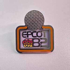 Official Disney Pin Trading Epcot Retro '82 Logo Anniversary Pin